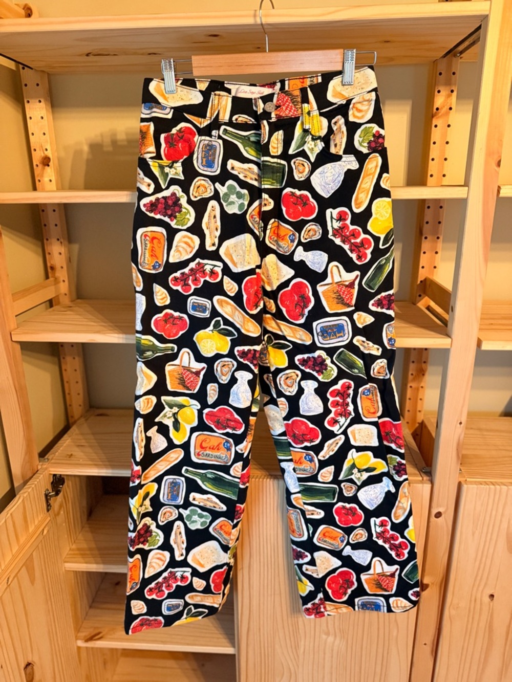 Lisa Says Gah Food Printed Jeans